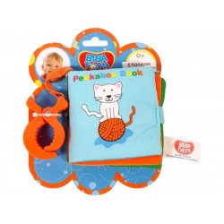 Csiptetős úti bébikönyv BB207 Bébijáték, kellék Biba