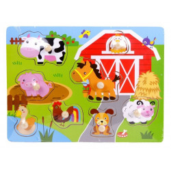 Fa bébipuzzle 3 féle 22257