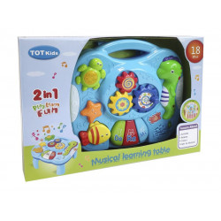 Fejlesztő asztal, zenél, világít 610600378 Bébijáték, kellék REGIO