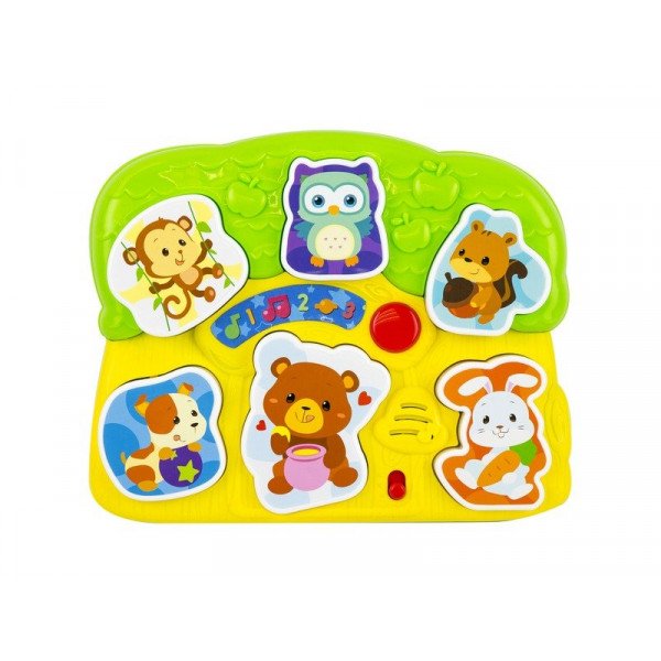 Fények és hangok állatos puzzle