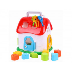 Formaegyeztetős házikó kulccsal 6719 Bébijáték, kellék REGIO