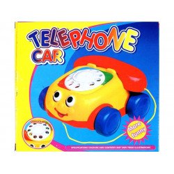 Húzható tárcsás telefon 0804H095 Bébijáték, kellék REGIO