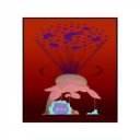 Kiságyra szerelhető állatos zenélő forgó 000845-N