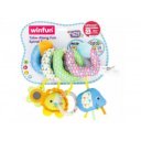 Kiságyra, babakocsira tekerhető plüss 000194