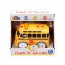 Műanyag autó fénnyel és hanggal - sárga, többféle