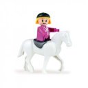 Lószállító autó játékszett, 28 cm 04458