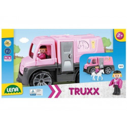 Lószállító autó játékszett, 28 cm 04458 Bébijáték, kellék LENA