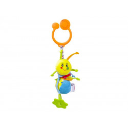 Zizegő százlábú textil bébijáték Bébijáték, kellék Biba Toys