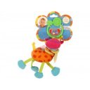 Textil bébijáték - zizegő zsiráf JF033