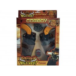 Cowboy pisztolyszett 9101 Játékfegyver, töltény REGIO