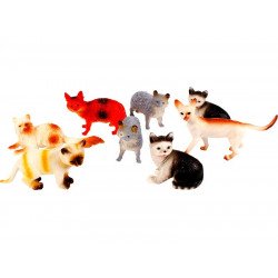 Cicák, 7,5 cm, 8 db HB305/8 Állatfigura, állatszett REGIO