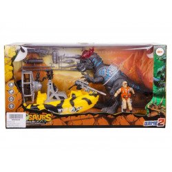 Dínó szett (fénnyel és hanggal) 820403460 Állatfigura, állatszett REGIO