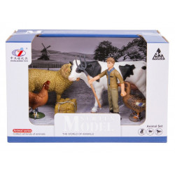 Háziállat játékszett, 2 féle 820403135 Állatfigura, állatszett REGIO
