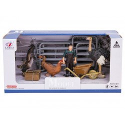 Háziállat játékszett, 2 féle 820403164 Állatfigura, állatszett REGIO