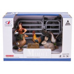 Háziállat játékszett, 3 féle 820403134 Állatfigura, állatszett REGIO