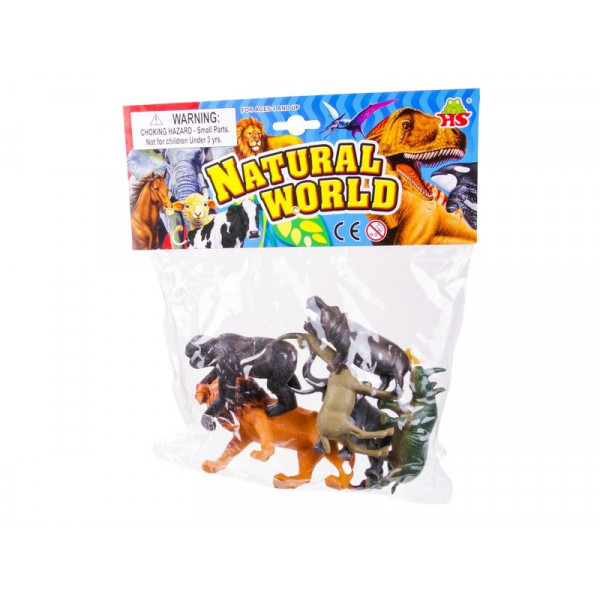 Műanyag állatok 6db/csomag HB2110