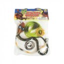 Műanyag kígyók, 5 db/csomag HB2161