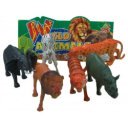 Műanyag vadállatok 13-15 cm 6 db/csomag HB605/6