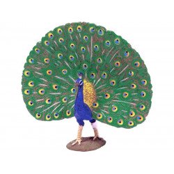 Páva - 51161 Állatfigura, állatszett PAPO