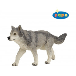 Szürke farkas 53012 Állatfigura, állatszett PAPO