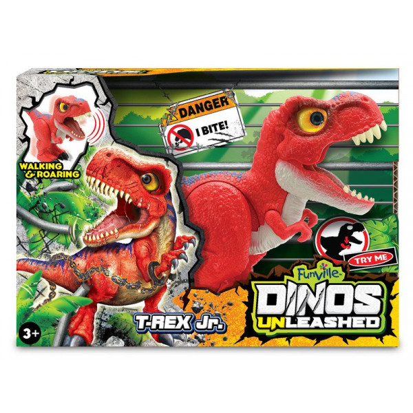 T-Rex Jr - sétáló, hangot adó dínó 31120