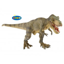 T-Rex zöld - 55027 Állatfigura, állatszett PAPO