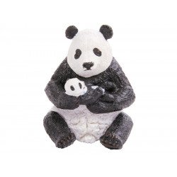 Ülő panda és bocsa 50196 Állatfigura, állatszett PAPO