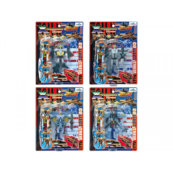 X- forarmy transformer 4 féle 10951