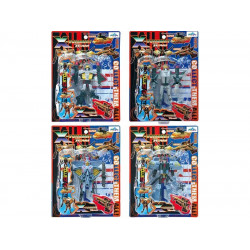 X- forarmy transformer 4 féle 10951 Transzformer, robot REGIO