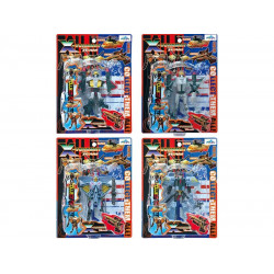 X- forarmy transformer 4 féle 10951 Transzformer, robot REGIO