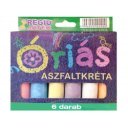 Aszfaltkréta 6 db/doboz RS-01 6 pcs