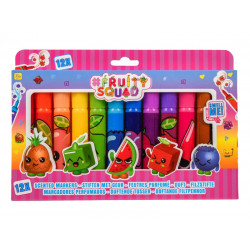 Fruitysquad -Illatos filctoll 12 db/csomag FS6035 Festés, színezés, rajzolás REGIO