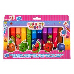 Fruitysquad -Illatos filctoll 12 db/csomag FS6035 Festés, színezés, rajzolás REGIO