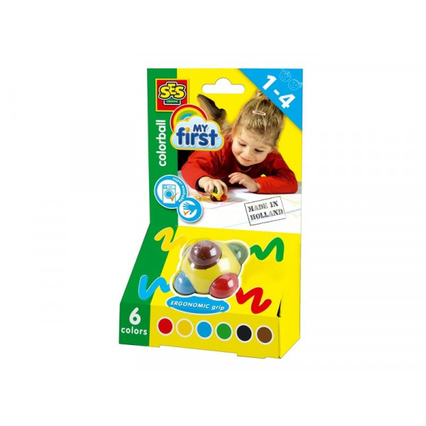 SES színező gömb zsírkréta