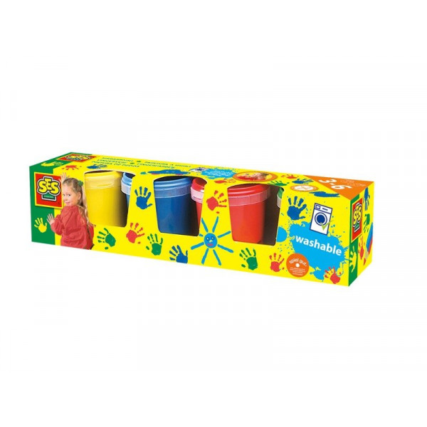 SES ujjfesték 4 darabos készlet - alapszínek
