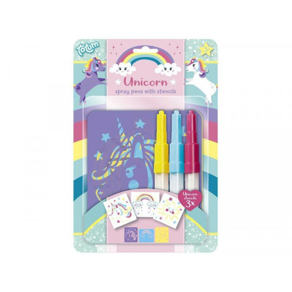 Totum: Unikornis festékszóró toll készlet