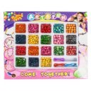 Gyöngyfűző készlet fából