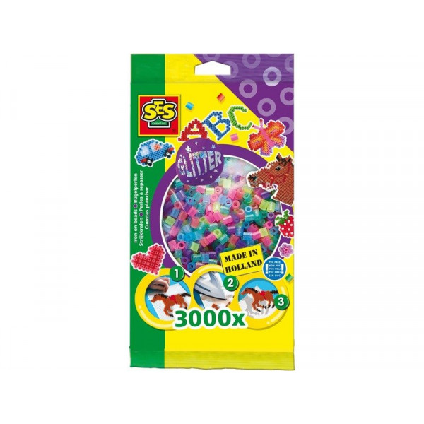 Vasalható gyöngy - 3000 db csillogó 00774
