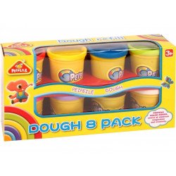 Gyurmaszett 8 színű 3282 Gyurma REGIO