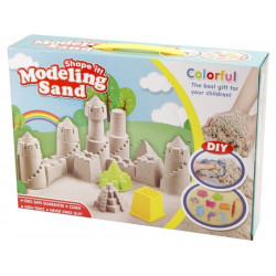 Kinetikus homok 13 darabos készlet Gyurma REGIO