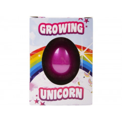 Növekvő unikornis tojásban - 6 cm Gyurma REGIO