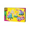 Gipszkiöntő játék - 3Ds lovacskák 01356