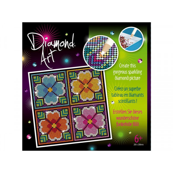 Gyémántszemes kirakó szett- Virág 2025