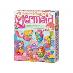 4M csillogó sellő gipszkiöntő készlet Kreatív készlet 4M