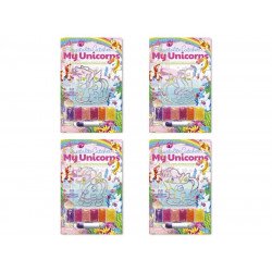 Kristálykép készítő Unikornis 03615 Kreatív készlet 4M