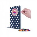 Pixie napló kék-rózsaszín pöttyös PXN-12-84