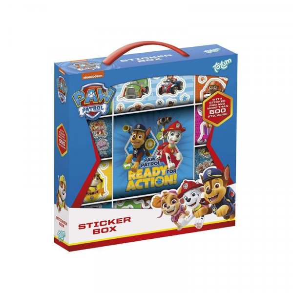 Mancs Őrjárat matricás doboz nagy 720220