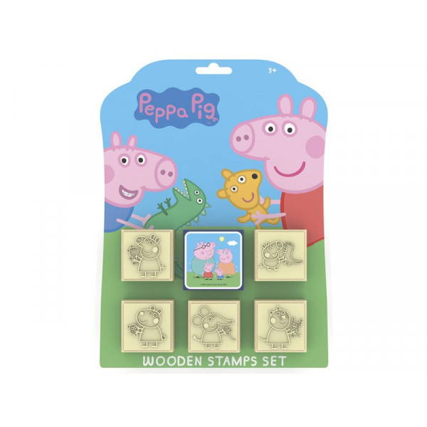 5 db nyomda és nyomdapárna - Peppa Malac 1751-4