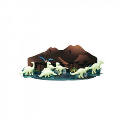 Foszforeszkáló dinoszauruszok 3D.05426