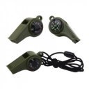 Síp iránytűvel és hőmérővel